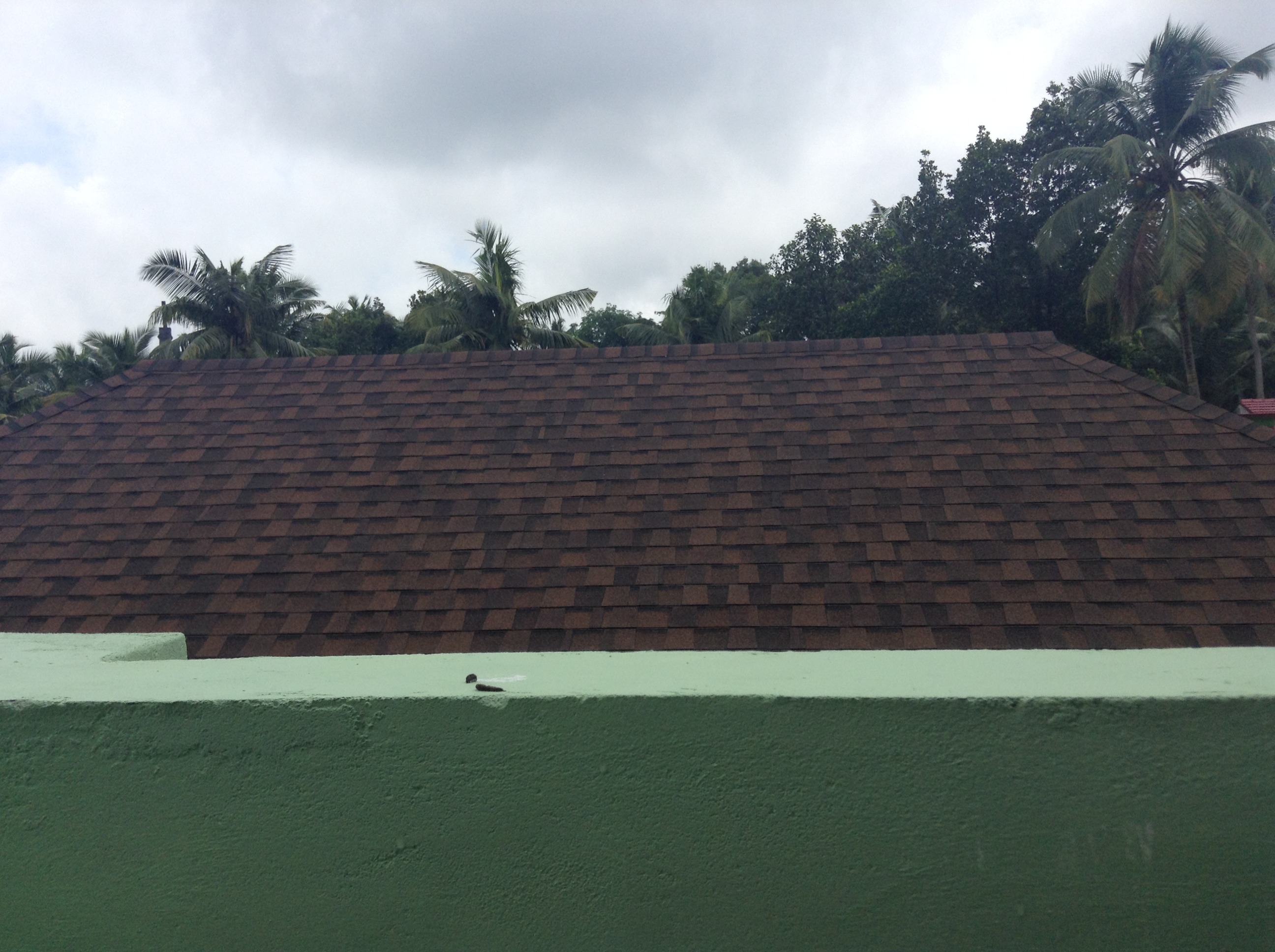 Contemporary Villa Roofing & Purlin System